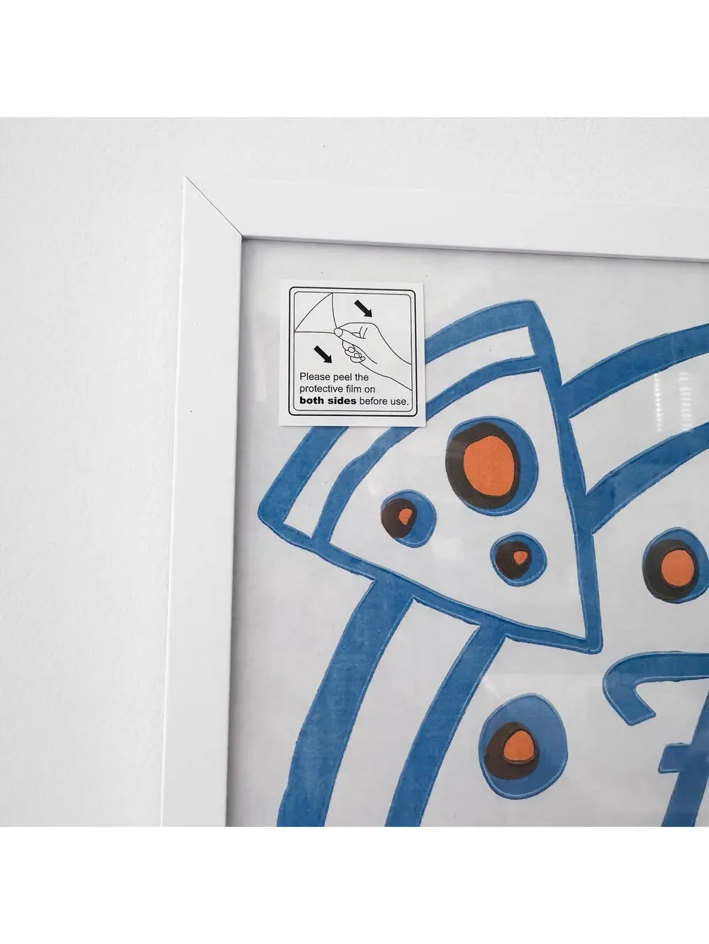 Favorite Pizza Box Graphic Framed Art Print – 16x16 - 2‎ for Sale